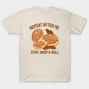 Cinnamon Roll Bun Baking T-Shirt